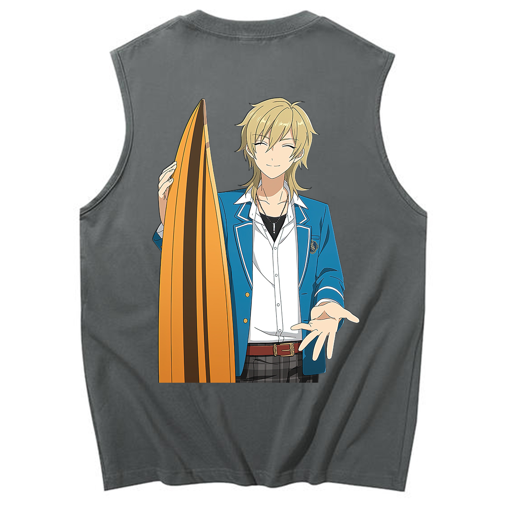 （画像用） あんさんぶるスターズ! Ensemble Stars コットン100％タンクトップ（背面プリント）